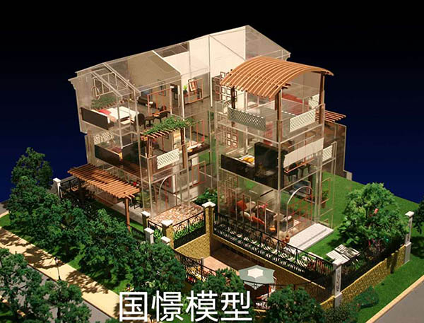 伊宁县建筑模型