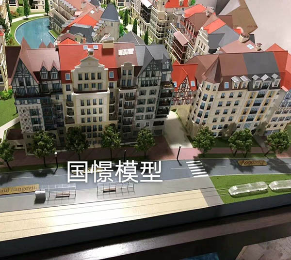 伊宁县建筑模型