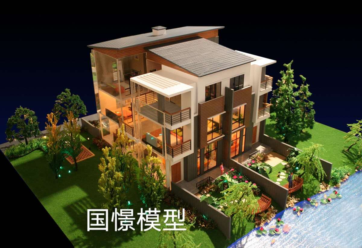 伊宁县建筑模型