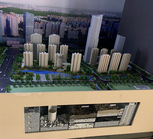 伊宁县建筑模型